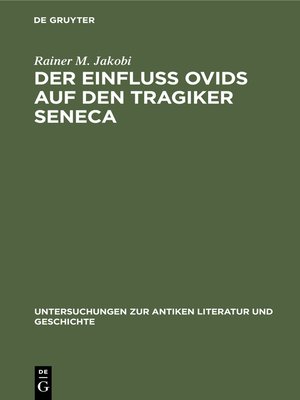 cover image of Der Einfluss Ovids auf den Tragiker Seneca